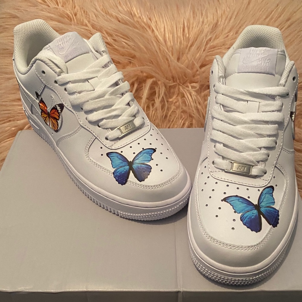 Customized drip sneakers, never worn!